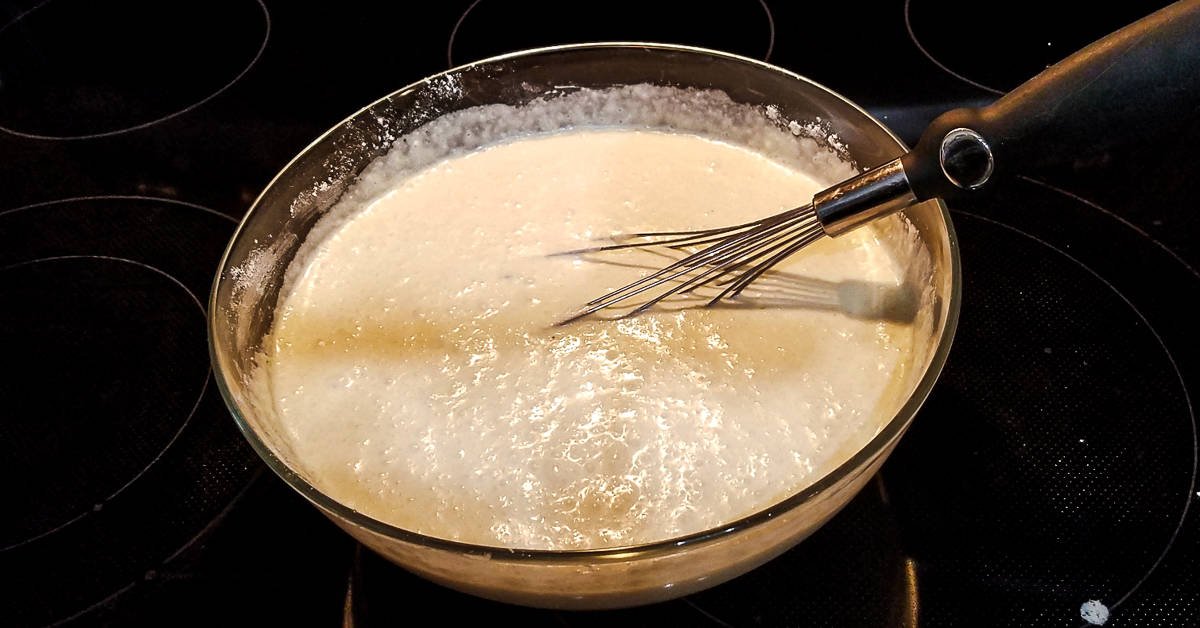 Custard Filled Cornbread mix to make batter