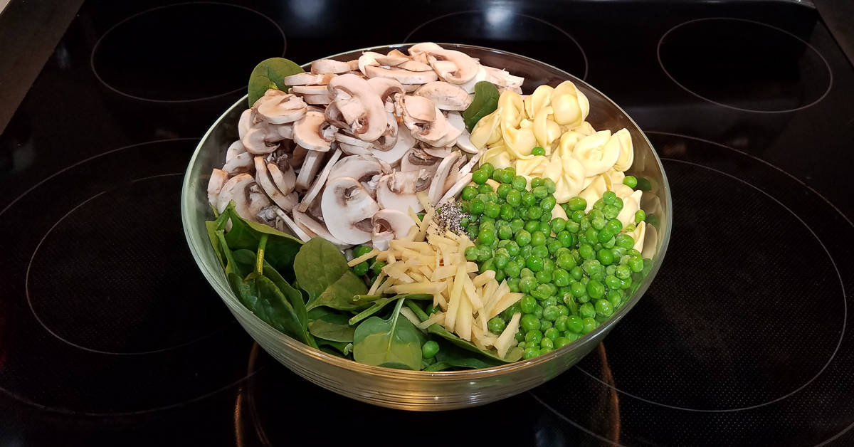 Tortellini Soup ingredients