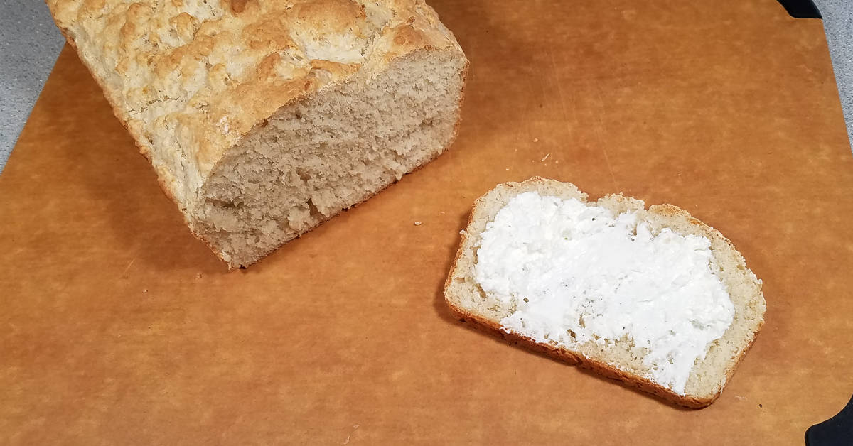 Root Beer Bread with Cream Cheese