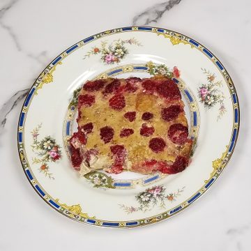 Raspberry Custard Kuchen