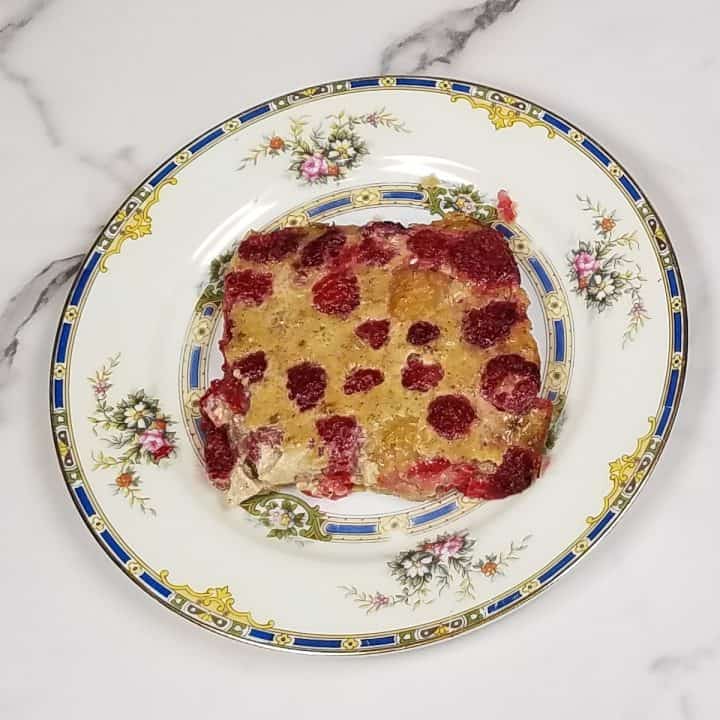 Raspberry Custard Kuchen - The Spice of Your Life