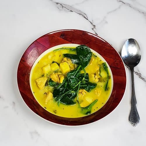Turmeric Ginger Chicken Soup