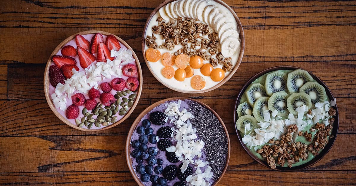 oatmeal breakfast bowls